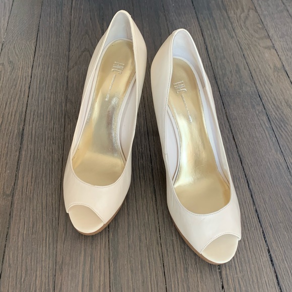 INC International Concepts Peep Toe Platform Heels - Picture 1 of 7